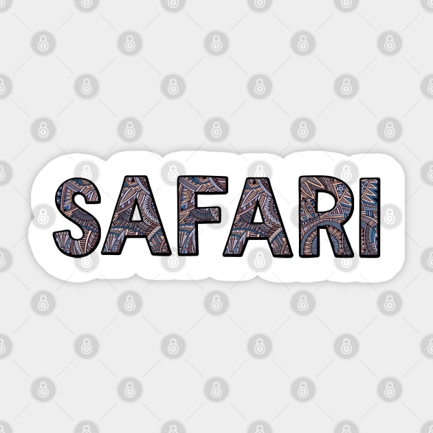 Safari Sticker by Dylante